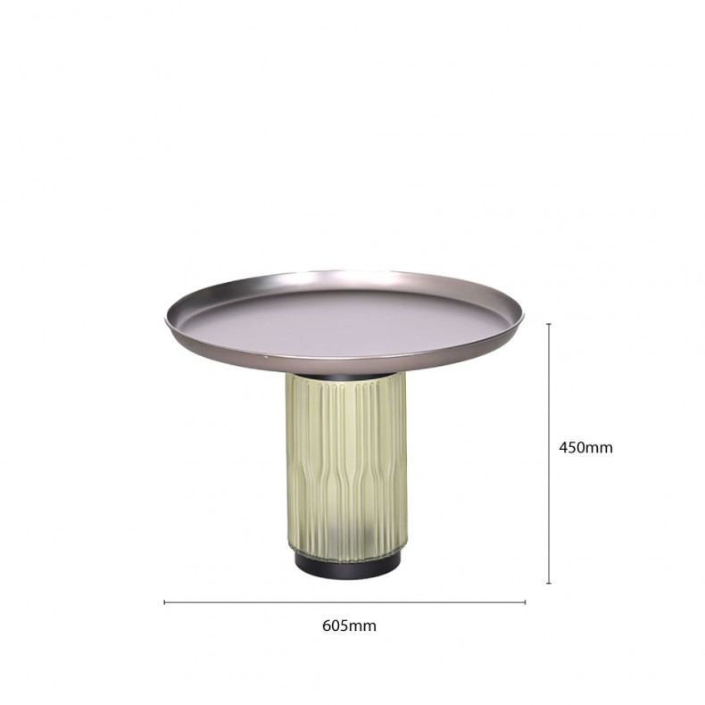 CARTEL ROUND END TABLE