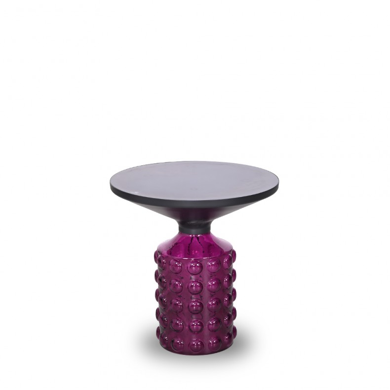 BUBBLE ROUND END TABLE