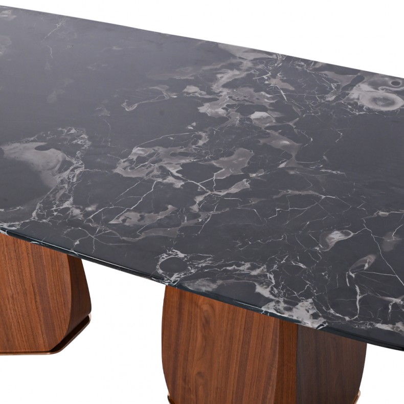 LUCAS-L18 MARBLE TOP DINING TABLE