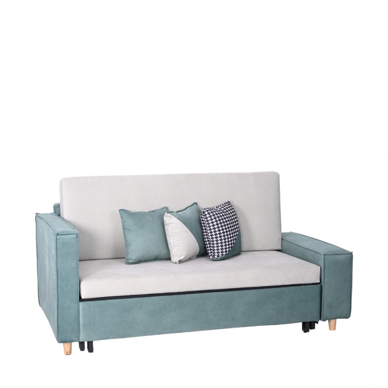 ROSEANNE SOFA BED WITH 3 THROW CUSHIONS
