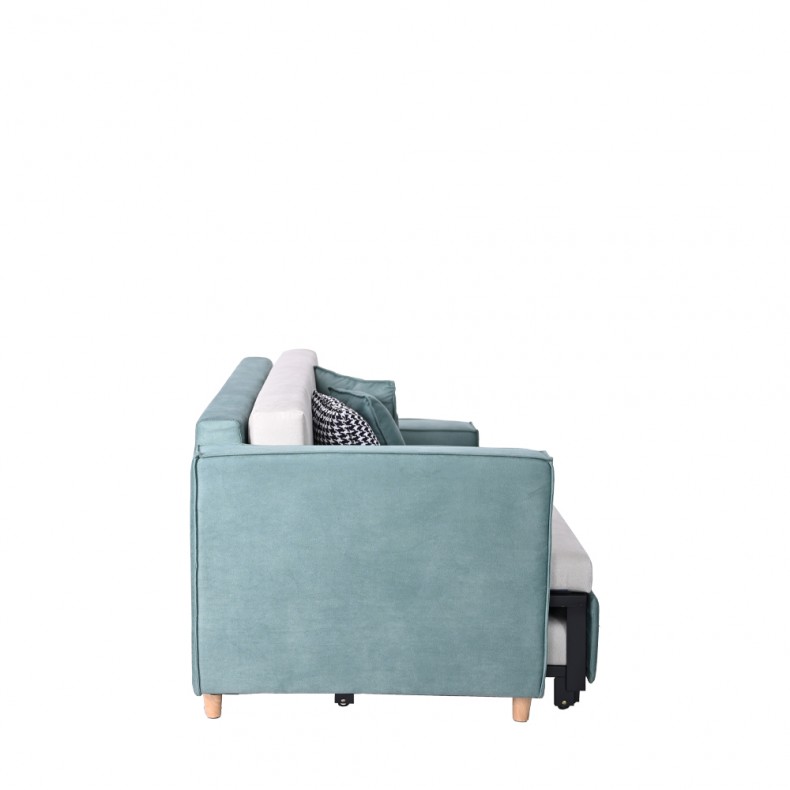 ROSEANNE SOFA BED WITH 3 THROW CUSHIONS