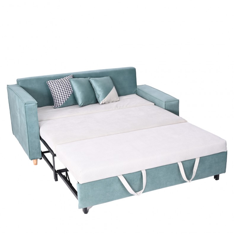 ROSEANNE SOFA BED WITH 3 THROW CUSHIONS