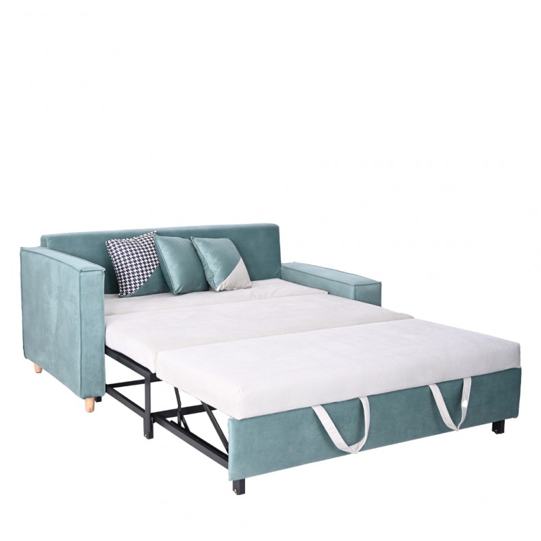 ROSEANNE SOFA BED WITH 3 THROW CUSHIONS