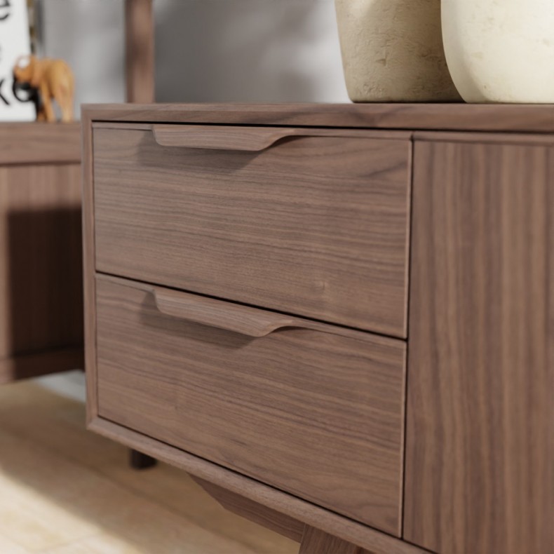 LN HOME: MID-CENTURY TV SIDEBOARD