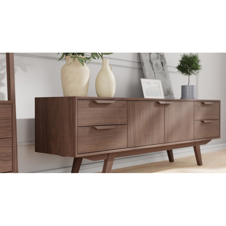 LN HOME: MID-CENTURY TV SIDEBOARD