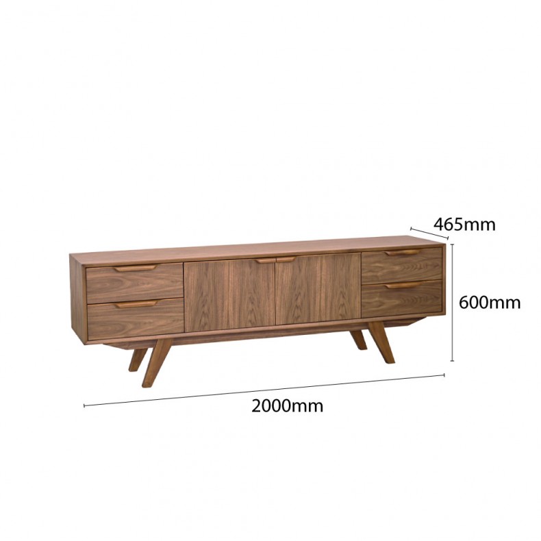 LN HOME: MID-CENTURY TV SIDEBOARD