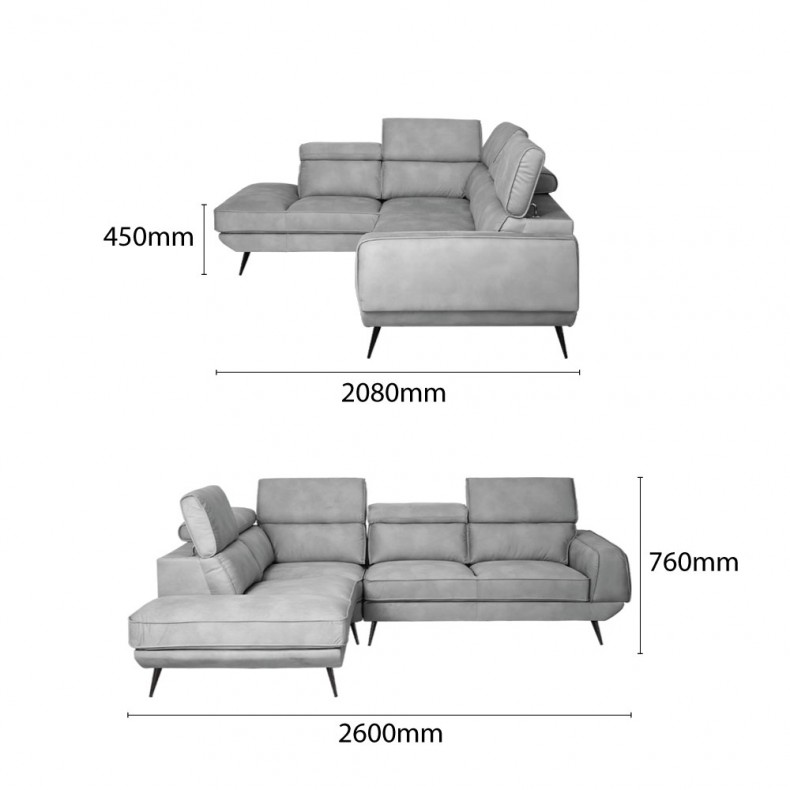 FLORENCE L-SHAPED SOFA