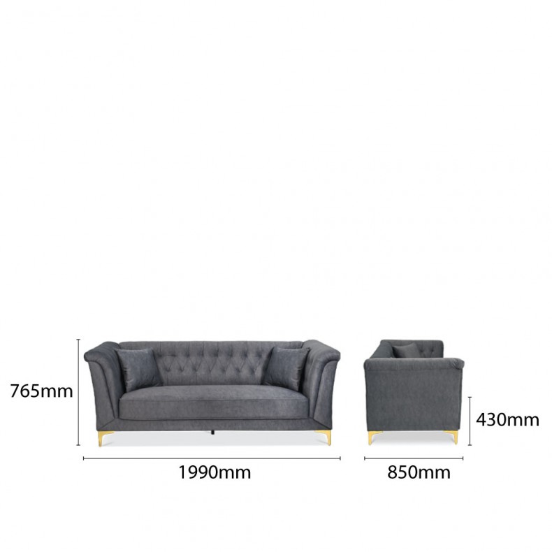 MEGAH 3 SEATER SOFA