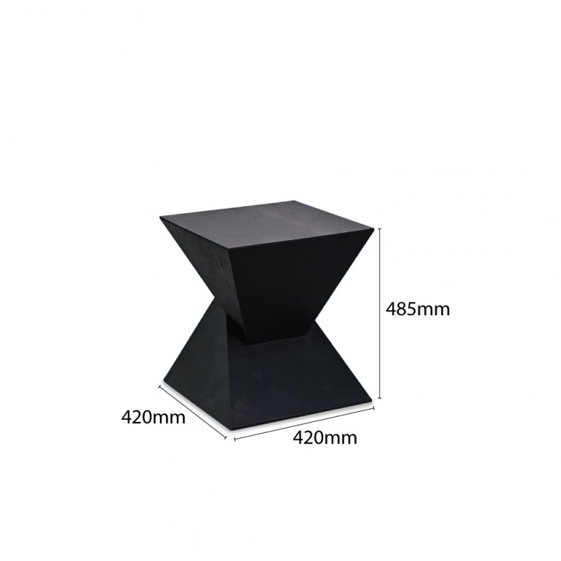 LN HOME: PYRAMID SIDE TABLE