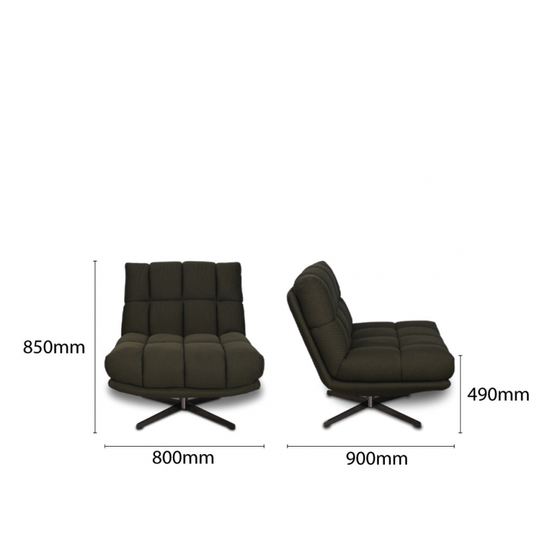 ROMELLO SWIVEL TUB CHAIR