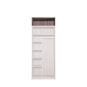 RENEE 2 DOOR ADD-ON TOP WARDROBE CARCASS (ET2)