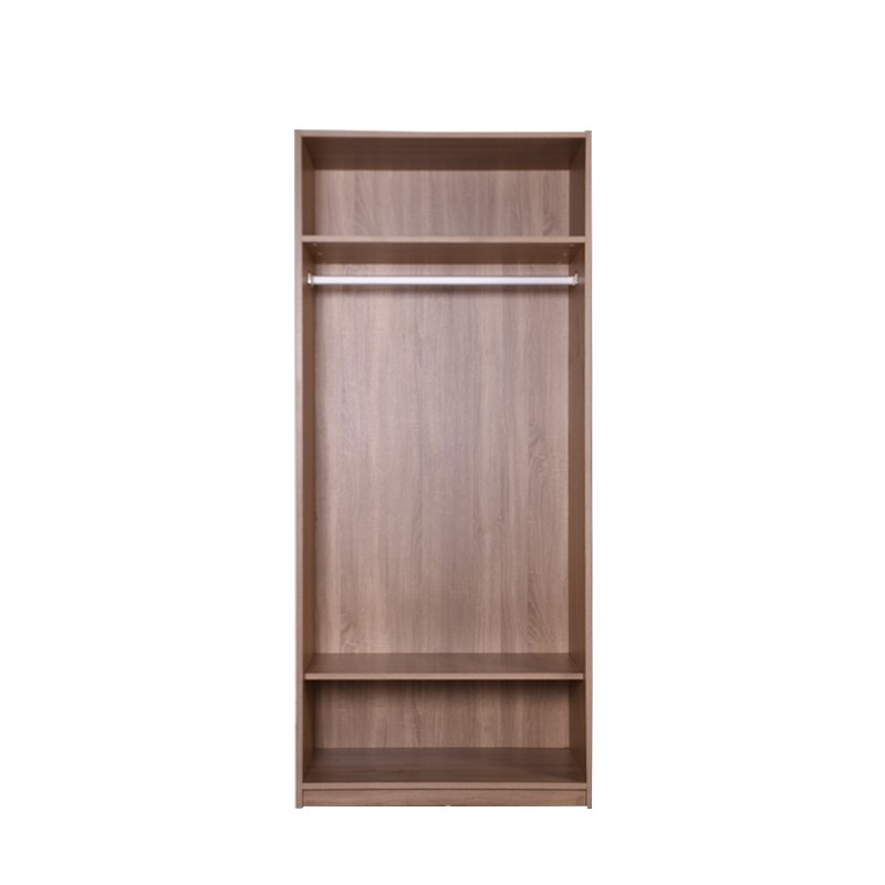 RENEE 2 DOORS WARDROBE CARCASS (2C) WITH ADD-ON TOP (ET2)
