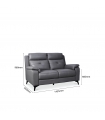 NEWTON 2 SEATER SOFA