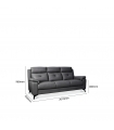 NEWTON 3 SEATER SOFA