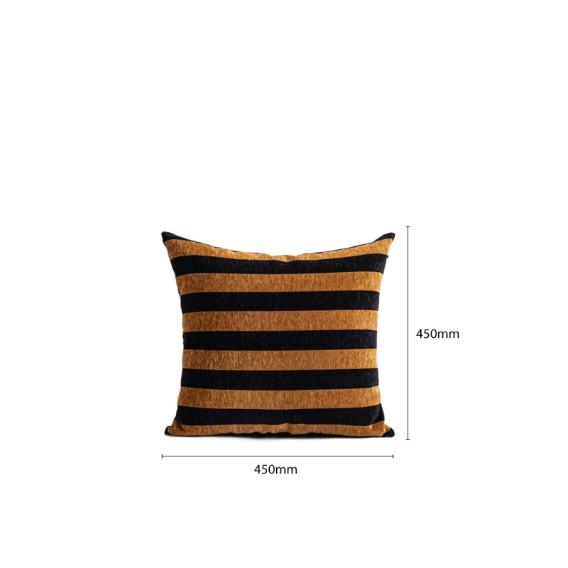 THROW CUSHION - AMBER STRIPE CUSHION