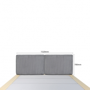 NOVEL 5' QUEEN BED FRAME WITH HEADBOARD