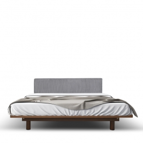 NOVEL 6' KING BED FRAME WITH HEADBOARD