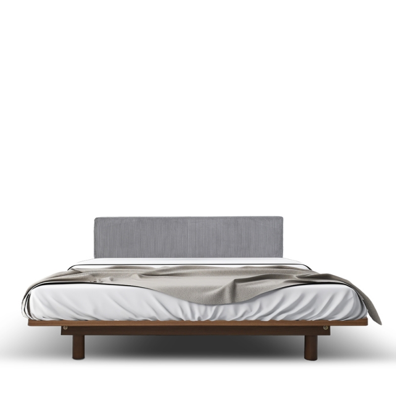 NOVEL 6' KING BED FRAME WITH HEADBOARD