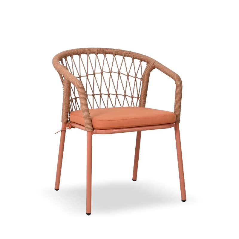 STELLA OUTDOOR STACKABLE DINING CHAIR