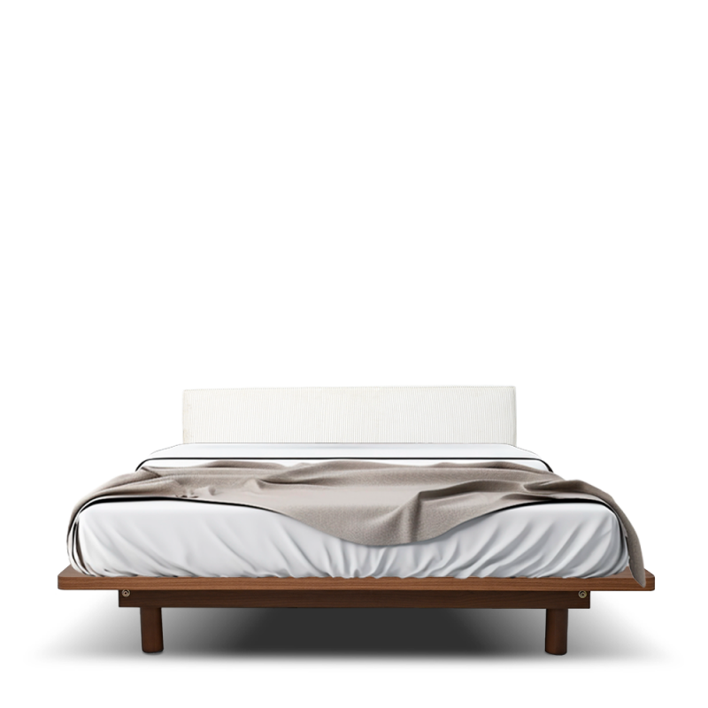 NOVEL 6' KING BED FRAME WITH HEADBOARD