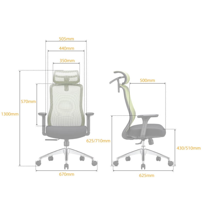 VENUS EXECUTIVE OFFICE CHAIR WITH HEADREST