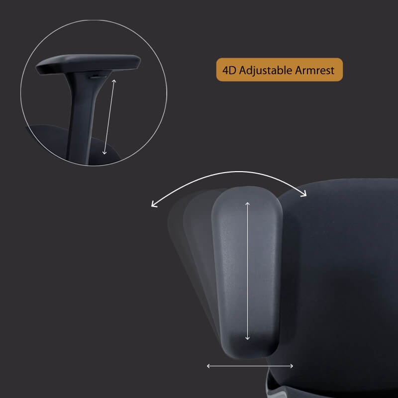 MIRRA EXECUTIVE OFFICE CHAIR WITH HEADREST