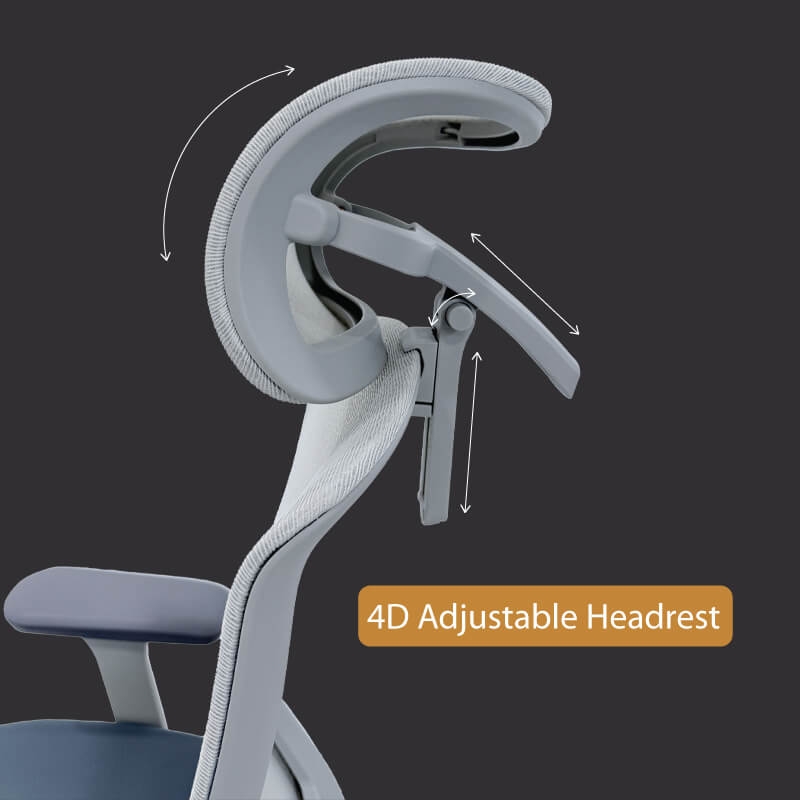 TAPER EXECUTIVE OFFICE CHAIR WITH HEADREST