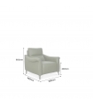 LUMOS 1 SEATER SOFA