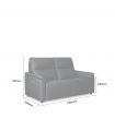 RIO 2 SEATER POWERED RECLINER SOFA