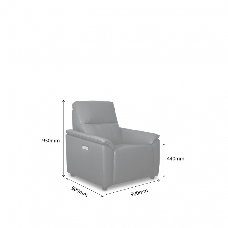 RIO POWERED RECLINER ARMCHAIR