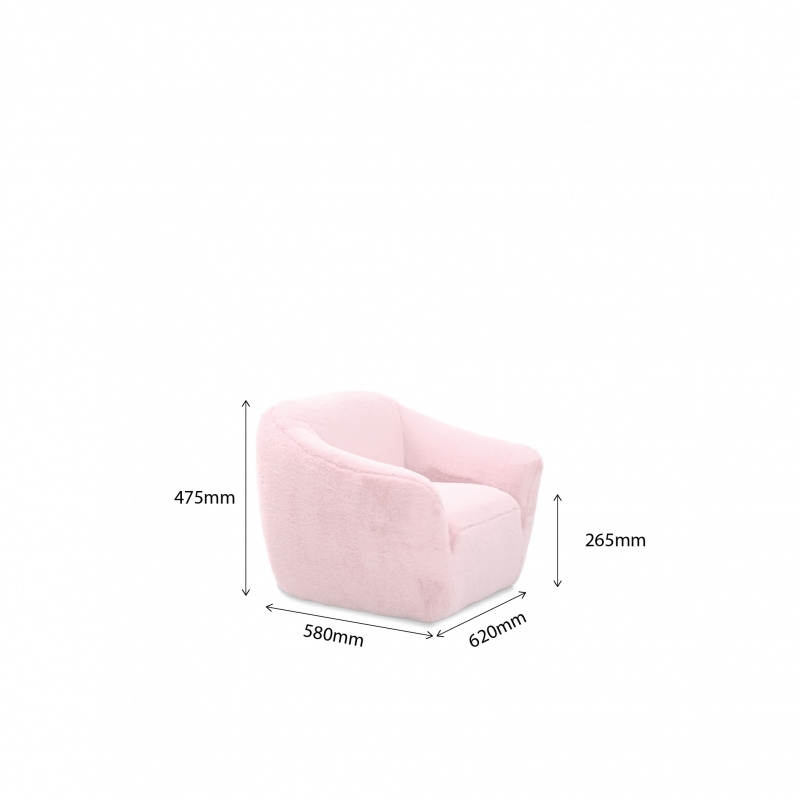 PLUSH TODDLER ARMCHAIR