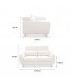 UNO 2 SEATER SOFA