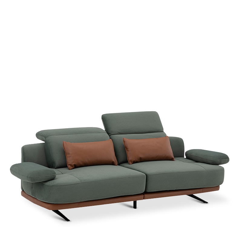 EARTHY FUNCTIONAL 3 SEATER SOFA