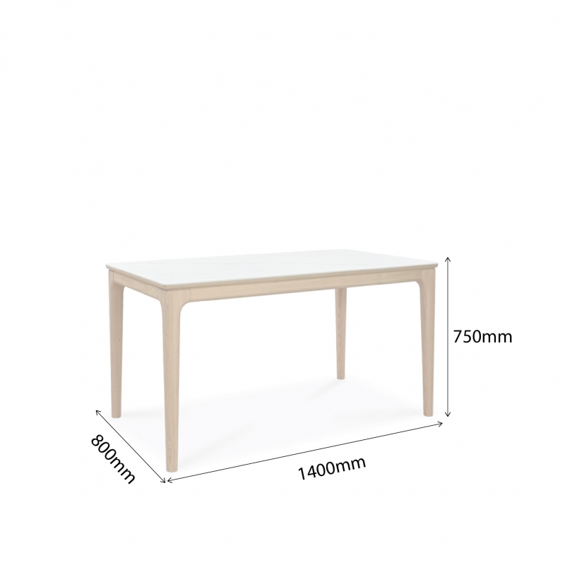 ASPEN-N DINING TABLE - NATURAL STAIN