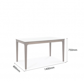 ASPEN-N DINING TABLE - WALNUT STAIN
