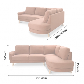 PEPPER L-SHAPED SOFA