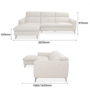 CAROLINE L-SHAPED SOFA