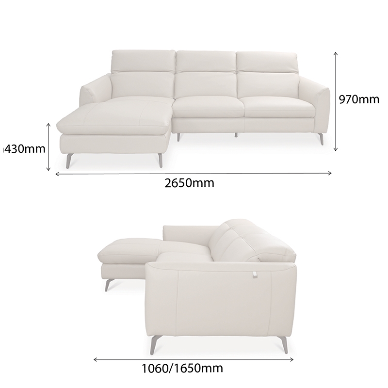 CAROLINE L-SHAPED SOFA
