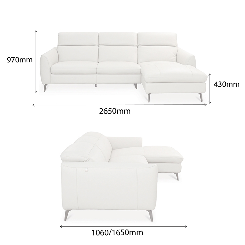 CAROLINE L-SHAPED SOFA