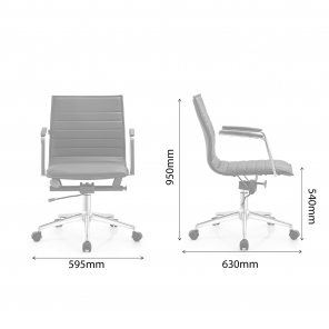 EMAS MID BACK OFFICE CHAIR