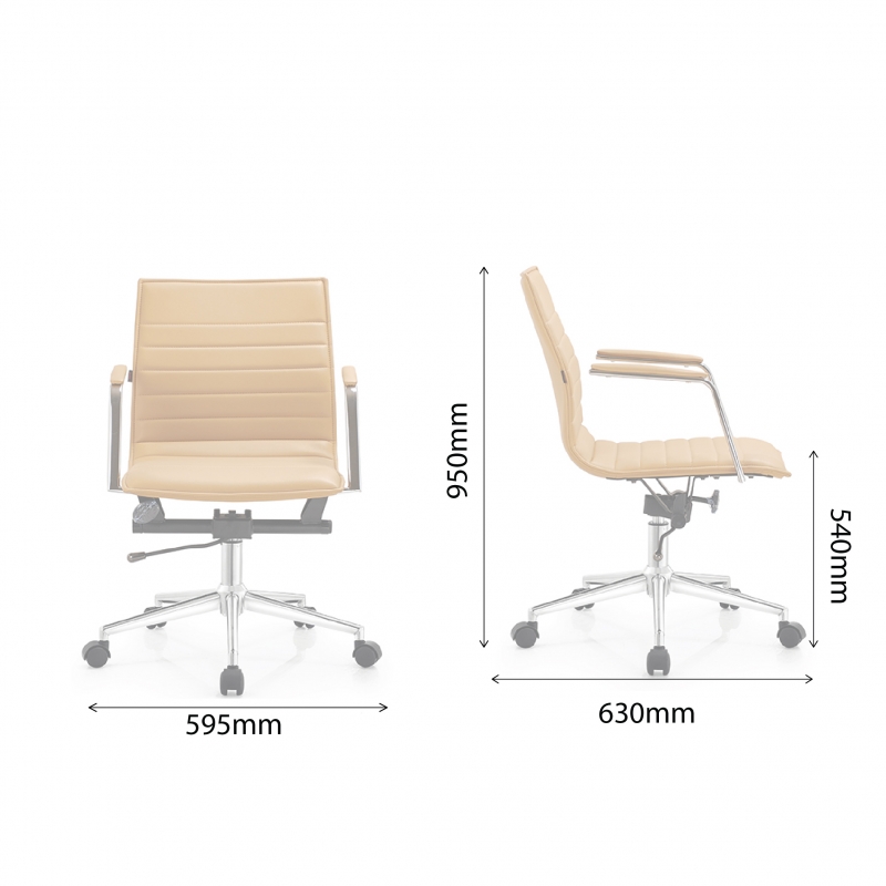 EMAS MID BACK OFFICE CHAIR