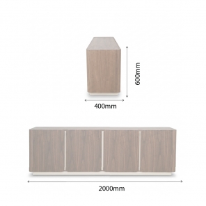 LENIA 4 DOOR TV LOWBOARD