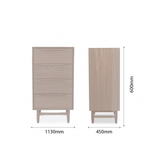 LENIA CHEST OF 4 DRAWERS