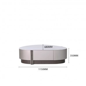 BONDI-N COFFEE TABLE W/ STONE TOP