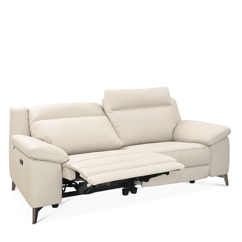 HANSEN 3 SEATER SOFA WITH 2 POWERED RECLINERS