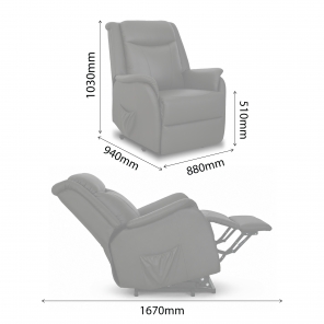 TIMI-N POWER LIFT RECLINER ARMCHAIR