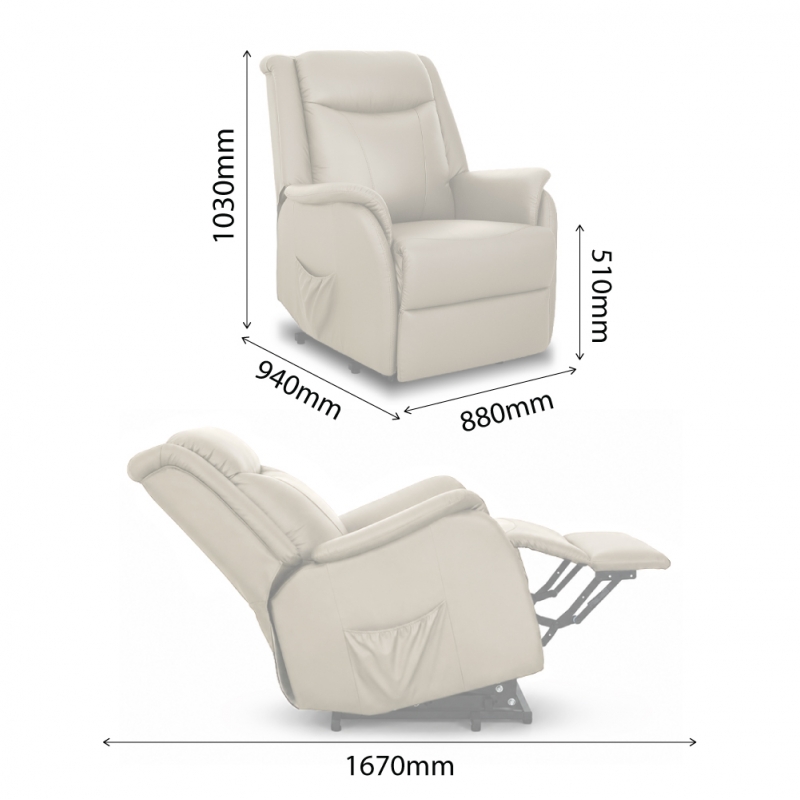 TIMI-N POWER LIFT RECLINER ARMCHAIR