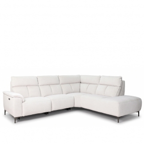 LORITA L-SHAPED SOFA WITH 1 POWERED RECLINER