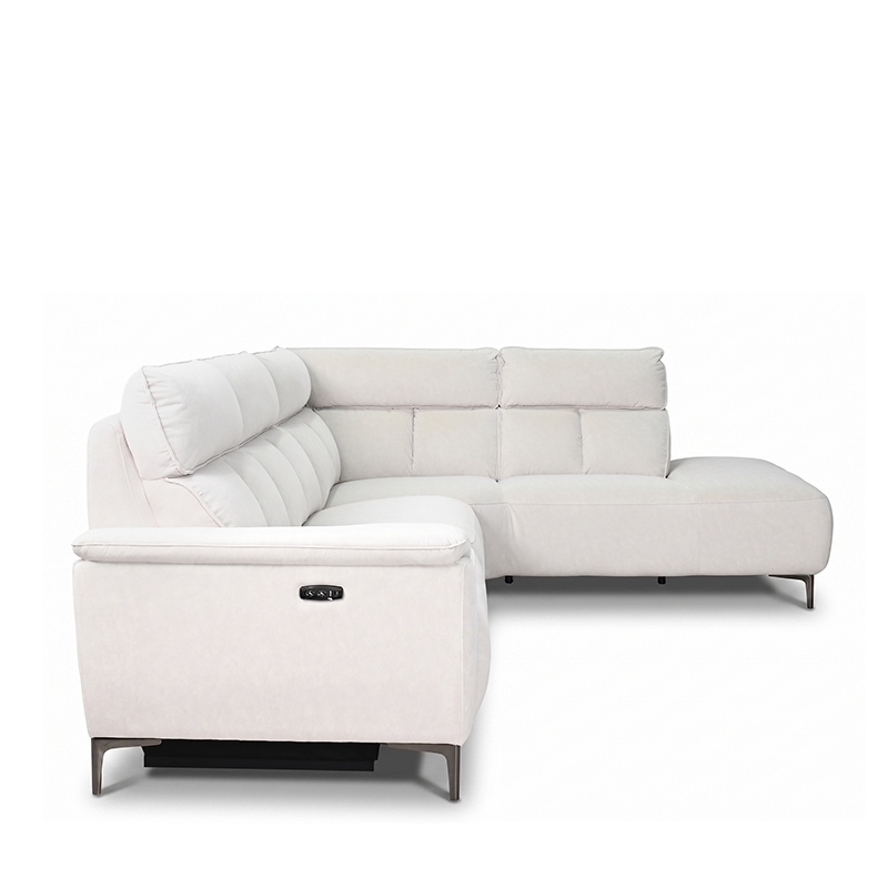 LORITA L-SHAPED SOFA WITH 1 POWERED RECLINER