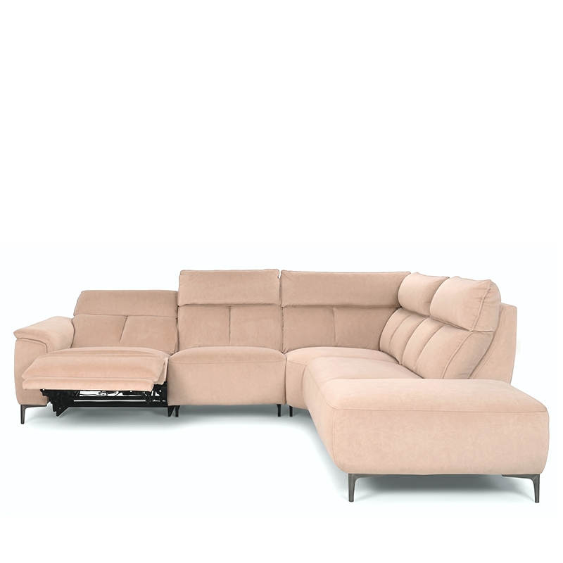 LORITA L-SHAPED SOFA WITH 1 POWERED RECLINER